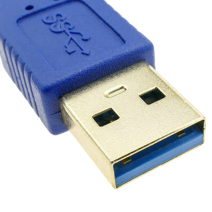 Cable alargador USB tipo A 3.0 de 5m Macho a Hembra azul