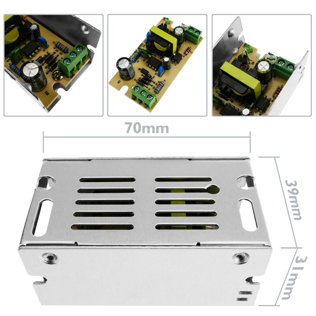 Fuente de alimentación industrial 12VDC 1.25A