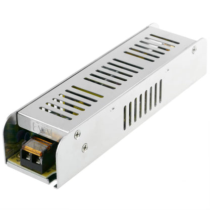 Fuente de alimentación industrial 12VDC 8.3A. Tamaño 47 x 187 x 37 mm