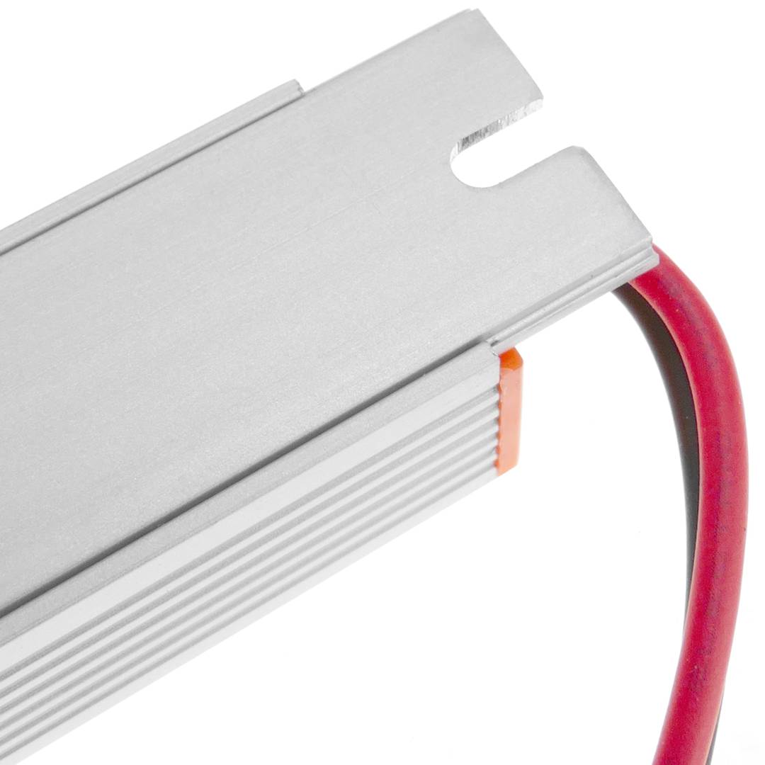 Fuente de alimentación industrial para LED 12VDC 3A. Tamaño 18 x 270 x 15 mm