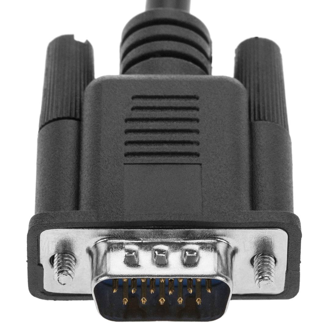 Cable DVI-A 24+5 macho a VGA macho de 1,8 m