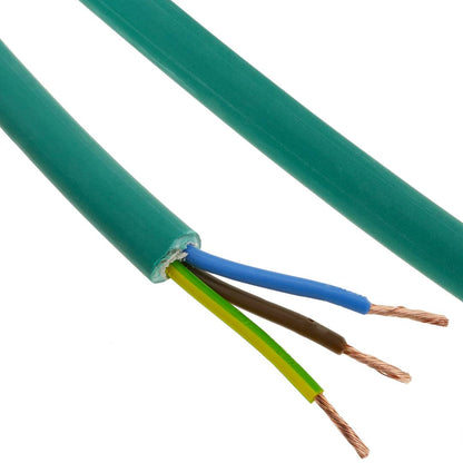 Bobina de cable eléctrico de 3 polos x 1.5 mm² 100 m libre de halógenos LSZH