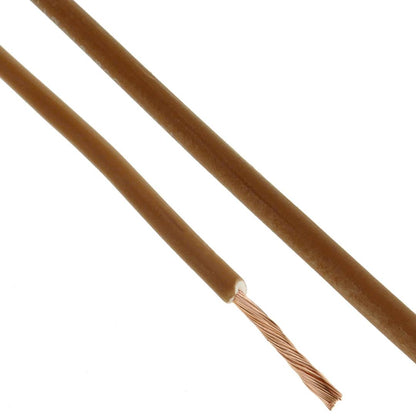 Bobina de cable eléctrico LSHF 200 m marrón 2.5mm