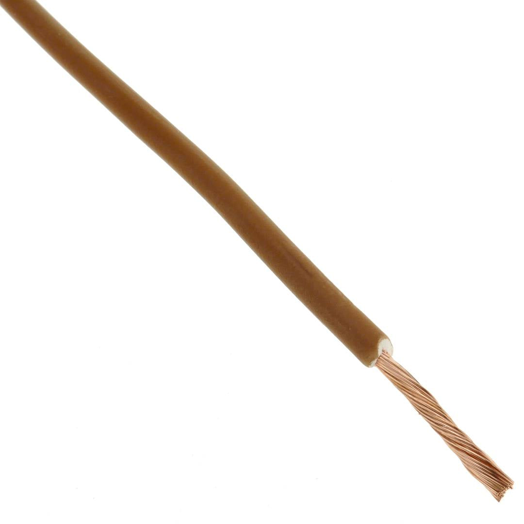 Bobina de cable eléctrico LSHF 200 m marrón 2.5mm