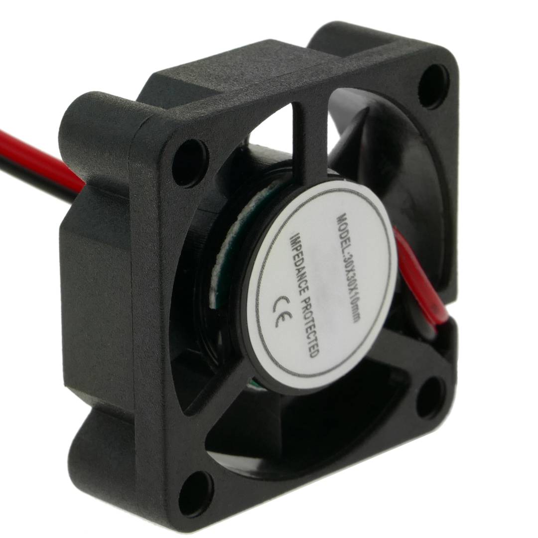 Ventilador de chasis 30x30x10 mm de 5 VDC para caja de ordenador