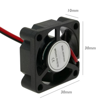 Ventilador de chasis 30x30x10 mm de 5 VDC para caja de ordenador