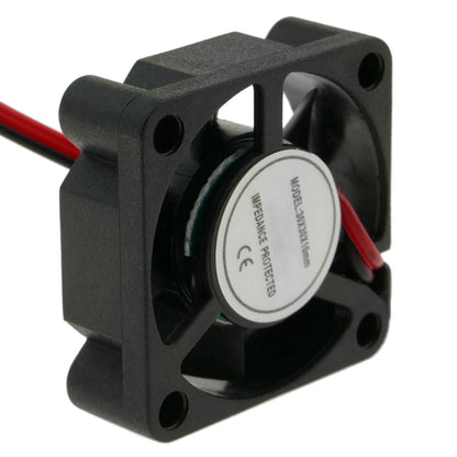Ventilador de chasis 30x30x10 mm de 12 VDC para caja de ordenador
