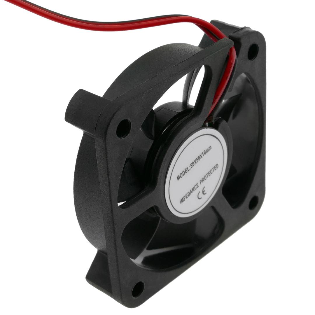 Ventilador de chasis 50x50x10 mm de 5 VDC para caja de ordenador con rodamiento de bolas