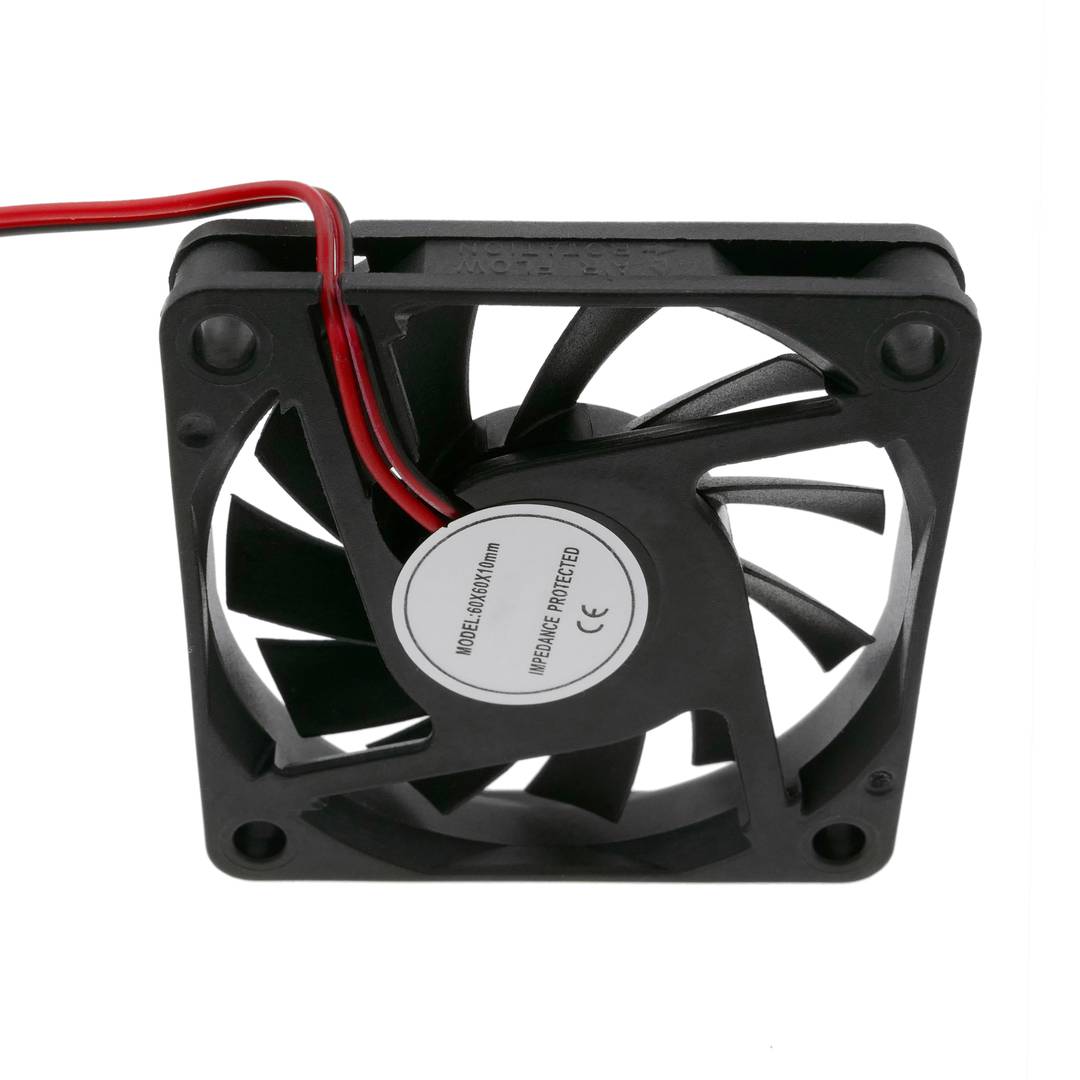Ventilador de chasis 60x60x10 mm de 5 VDC para caja de ordenador con rodamiento de bolas