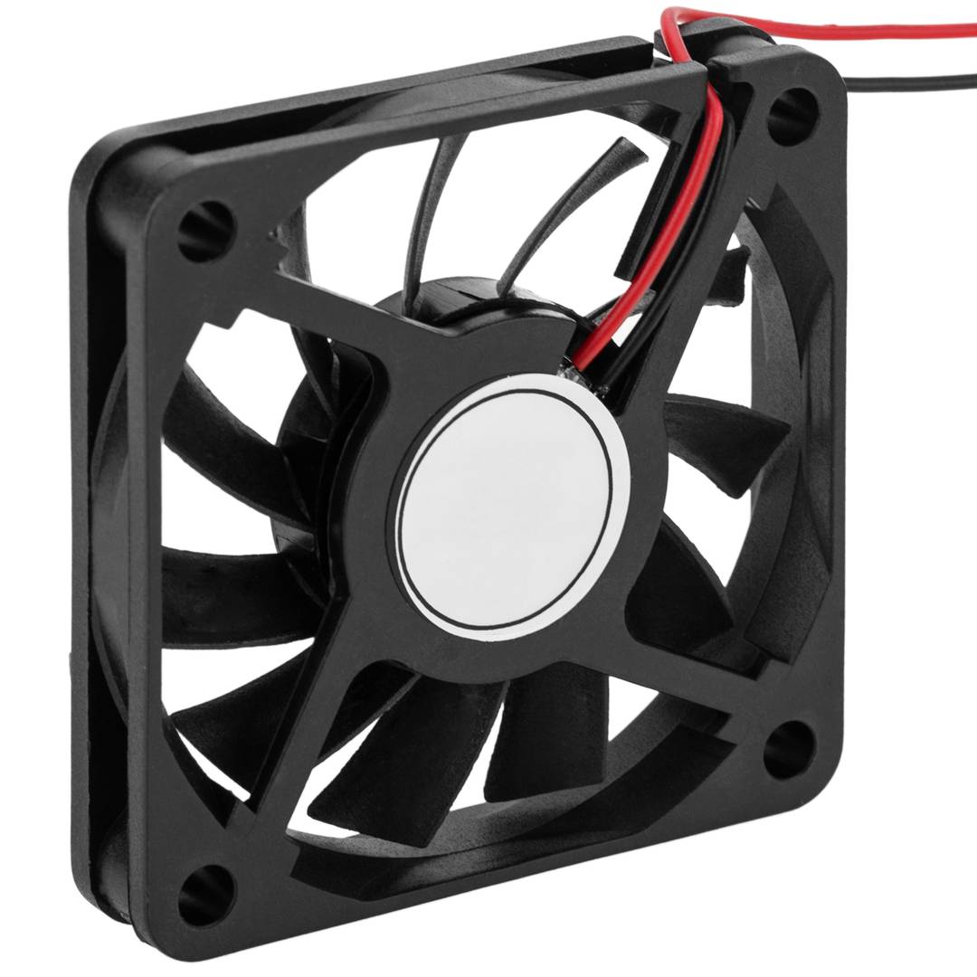 Ventilador de chasis 60x60x10 mm de 12 VDC para caja de ordenador con rodamiento de bolas
