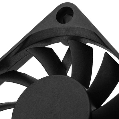Ventilador de chasis 60x60x10 mm de 12 VDC para caja de ordenador con rodamiento de bolas