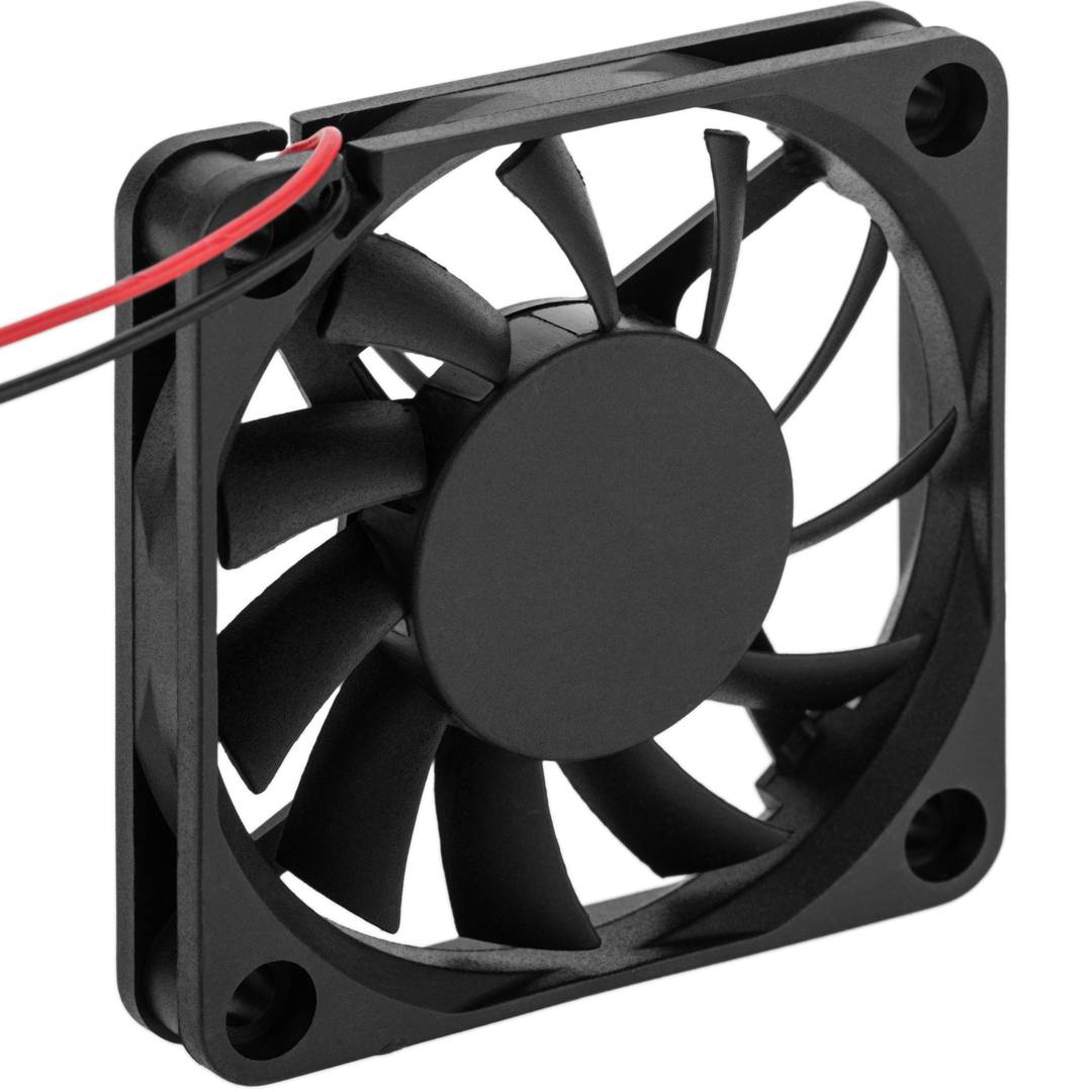 Ventilador de chasis 60x60x10 mm de 12 VDC para caja de ordenador con rodamiento de bolas