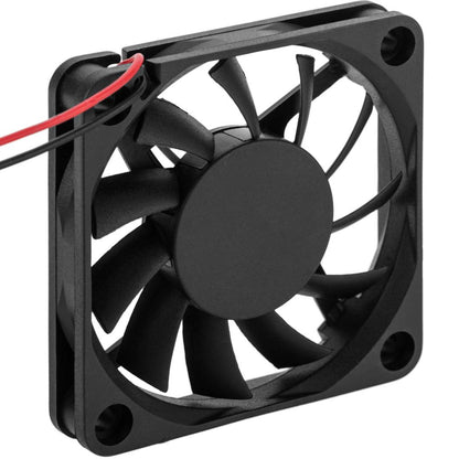Ventilador de chasis 60x60x10 mm de 12 VDC para caja de ordenador con rodamiento de bolas