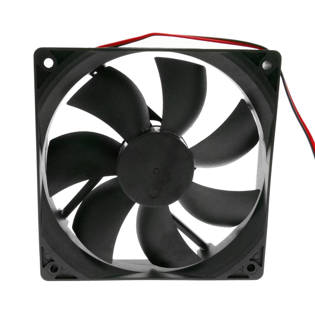 Ventilador de chasis 120x120x25 mm de 12 VDC para caja de ordenador con rodamiento de bolas