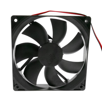 Ventilador de chasis 120x120x25 mm de 12 VDC para caja de ordenador con rodamiento de bolas