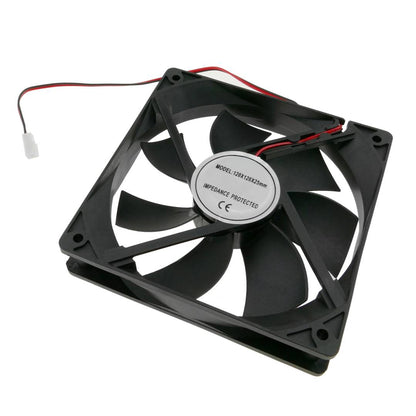 Ventilador de chasis 120x120x25 mm de 12 VDC para caja de ordenador con rodamiento de bolas