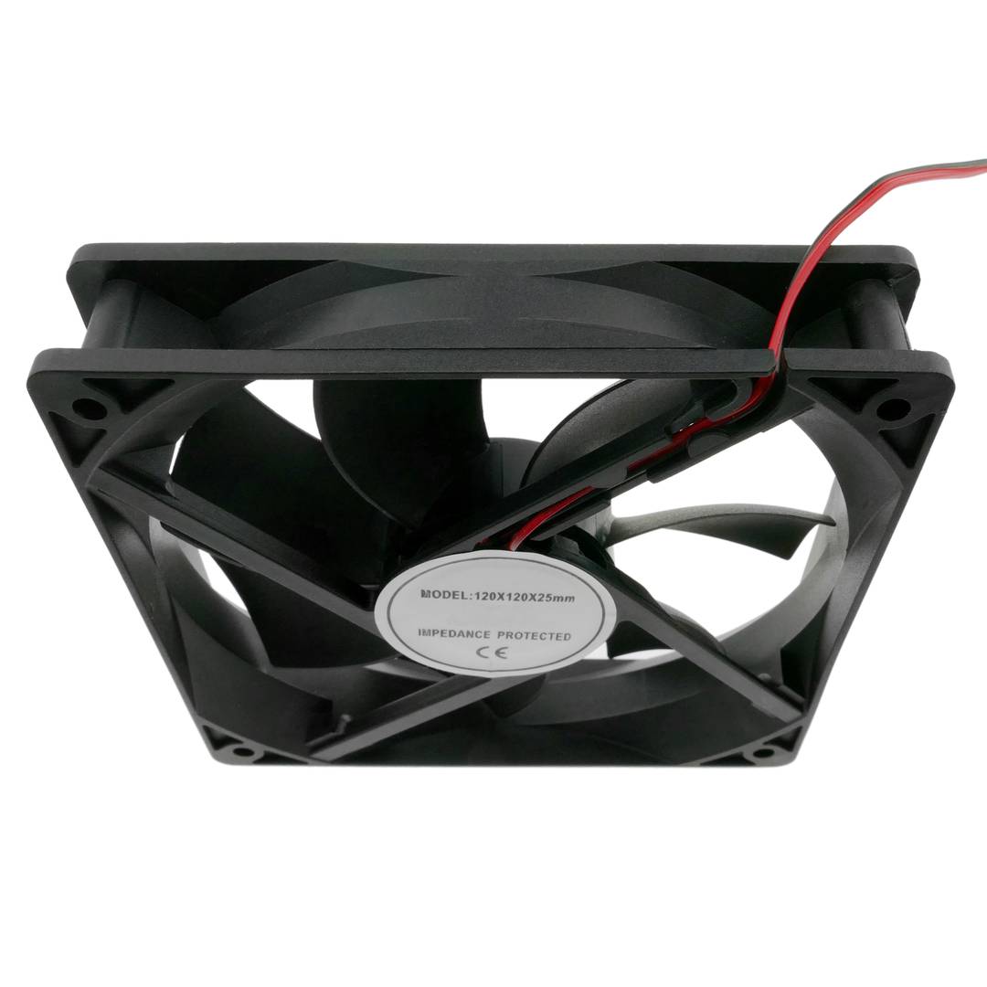 Ventilador de chasis 120x120x25 mm de 12 VDC para caja de ordenador con rodamiento de bolas