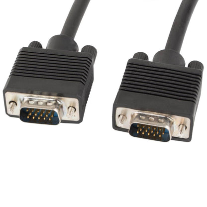 Cable VGA macho a macho 5 m negro de Lanberg CA-VGAC-10CC-0050-B