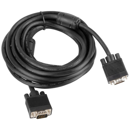 Cable VGA macho a macho 5 m negro de Lanberg CA-VGAC-10CC-0050-B