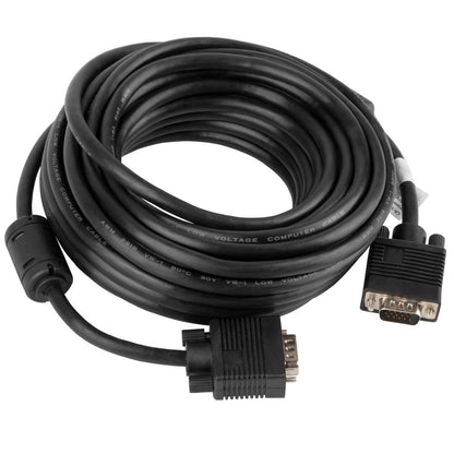 Cable VGA macho a macho 10 metros negro de Lanberg CA-VGAC-10CC-0100-B
