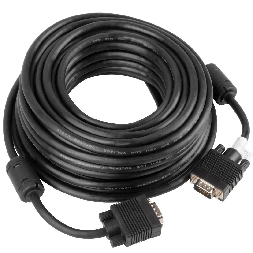 Cable VGA macho a macho 15 m negro de Lanberg CA-VGAC-10CC-0150-B