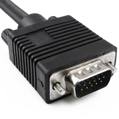 Super cable VGA con jack de audio de 3,5 mm macho macho de 0,5 m