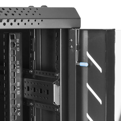 Armario rack 19'' de pie 32U 800x1000x1610mm negro MobiRack GO montado