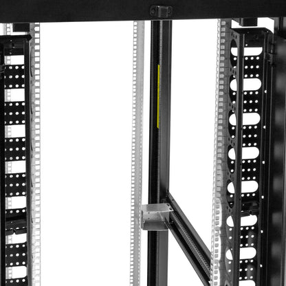 Armario rack 19' de pie 38U 600x600x1800mm negro MobiRack GO montado