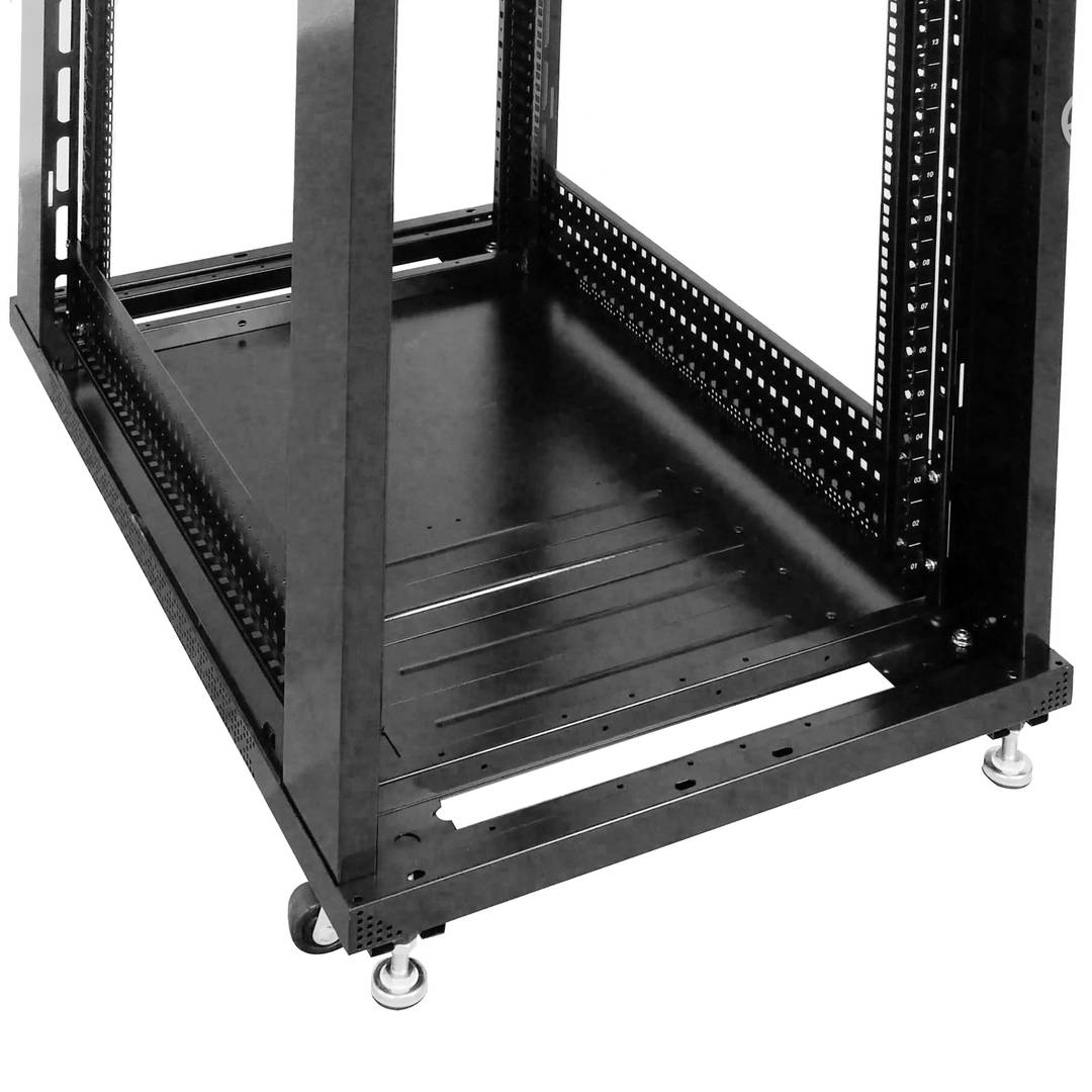 Armario rack 19' de pie 38U 600x600x1800mm negro MobiRack GO montado