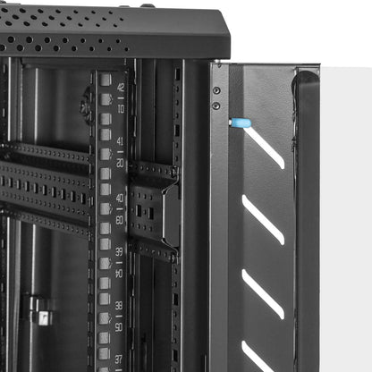 Armario rack 19' de pie 42U 600x600x2000mm negro MobiRack GO montado