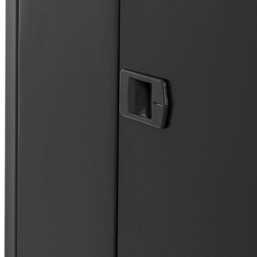 Armario rack 19' de pie 42U 800x800x2000mm negro MobiRack GO montado