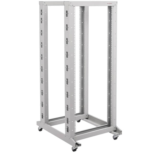 Armario rack 19'' abierto 29U 600x800x1400mm blanco Open2 MobiRack de RackMatic