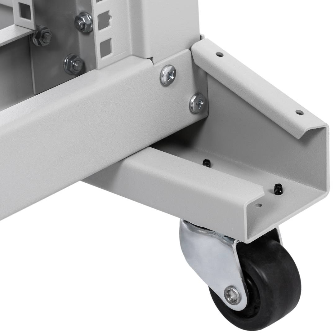 Armario rack 19'' abierto 29U 600x800x1400mm blanco Open2 MobiRack de RackMatic