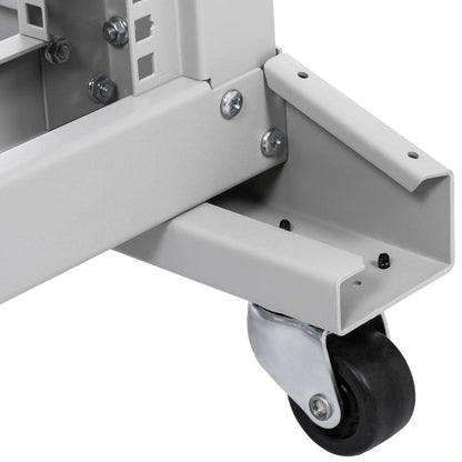 Armario rack 19'' abierto 29U 600x800x1400mm blanco Open2 MobiRack de RackMatic