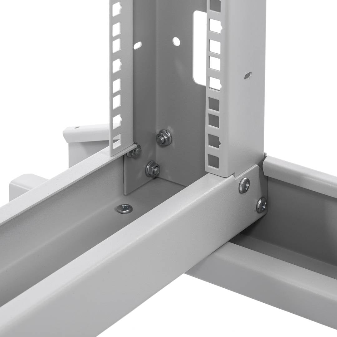 Armario rack 19'' abierto 29U 600x800x1400mm blanco Open2 MobiRack de RackMatic