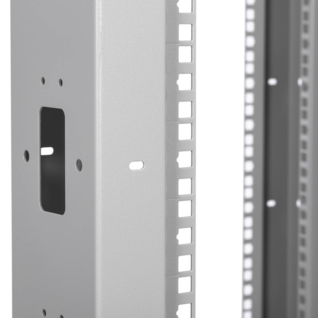 Armario rack 19'' abierto 29U 600x1000x1400mm blanco Open2 MobiRack de RackMatic