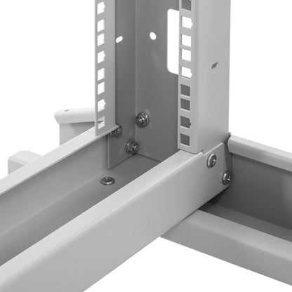 Armario rack 19'' abierto 29U 600x1000x1400mm blanco Open2 MobiRack de RackMatic