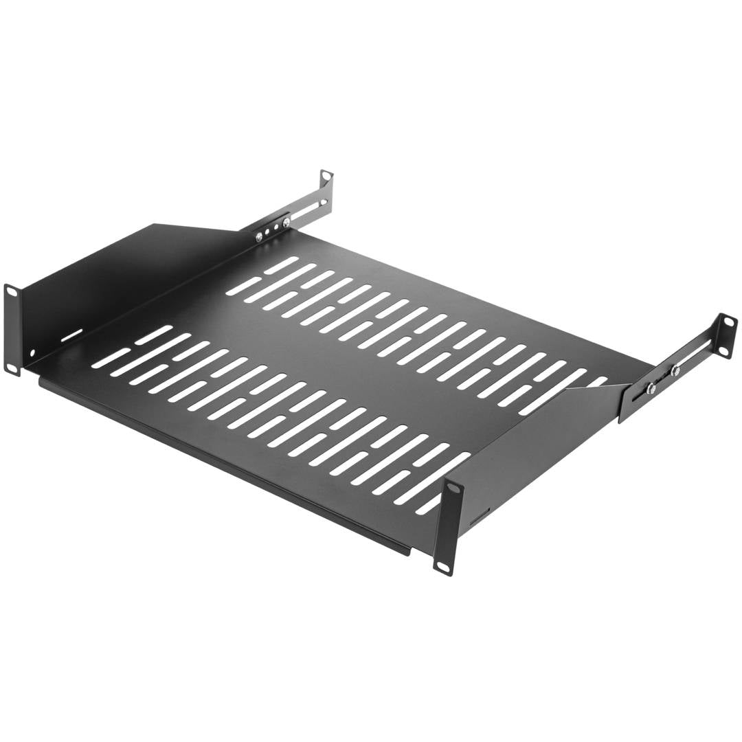 Bandeja rack 19' 2U 400mm ajustable en profundidad 400-500mm