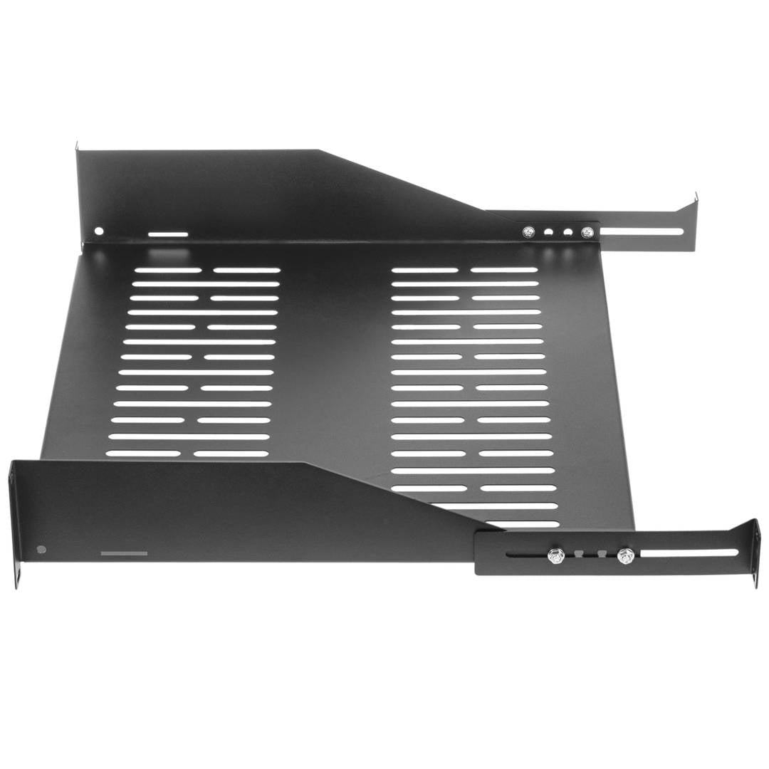 Bandeja rack 19' 2U 400mm ajustable en profundidad 400-500mm