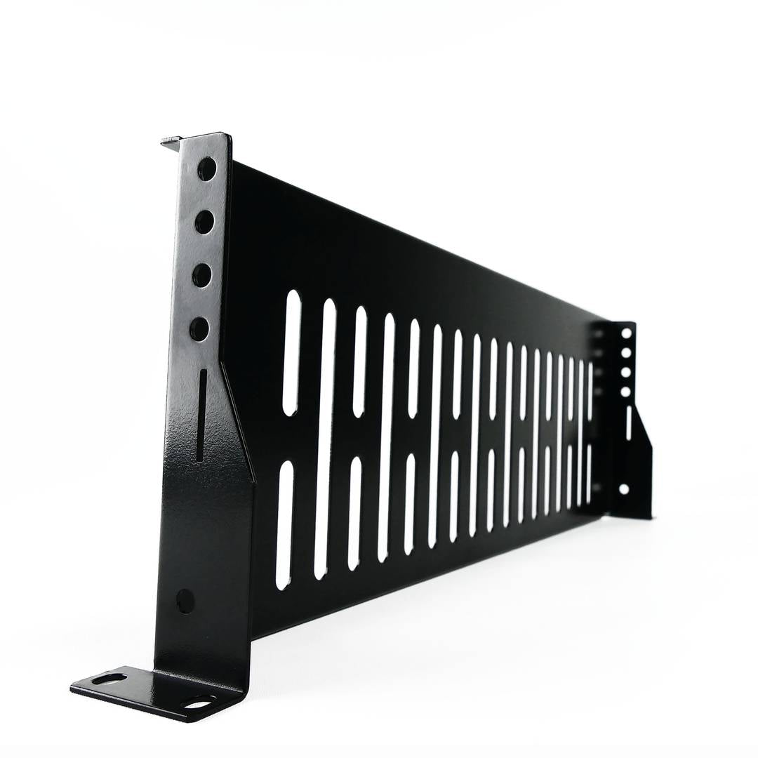 Bandeja rack 19' de fijación frontal de 1U y profundidad 150mm