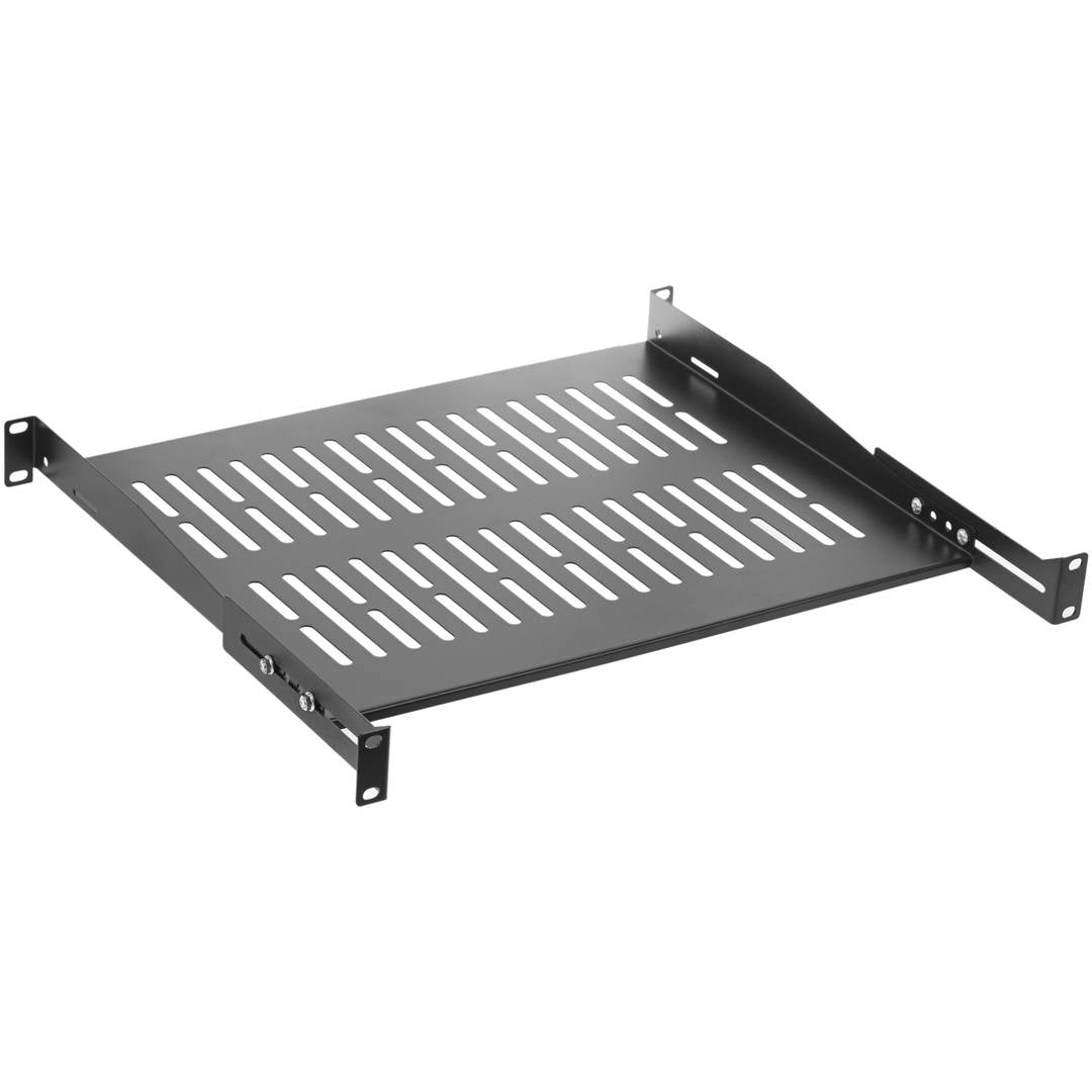 Bandeja rack 19' 1U 350mm ajustable en profundidad 350-450mm
