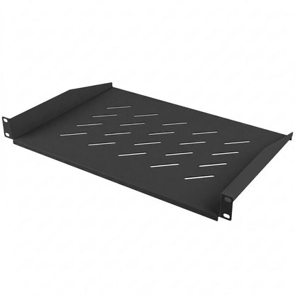 Bandeja rack de fijación frontal de 2U y profundidad 370 mm