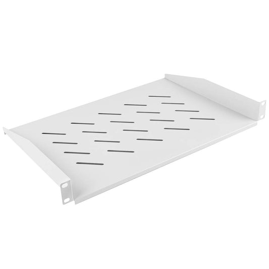Bandeja fija blanca para armario rack 19' fijación frontal 1U profundidad de 315 mm Lanberg AK-1008-S