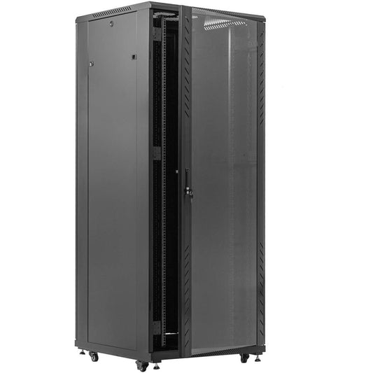 Armario rack 19'' de pie 42U 800x800x2000mm negro MobiRack DIY desmontado