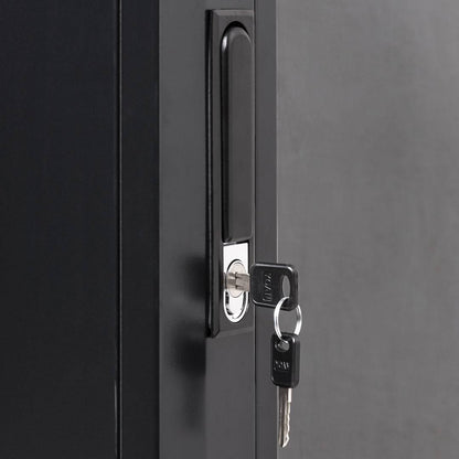 Armario rack 19'' de pie 42U 800x800x2000mm negro MobiRack DIY desmontado