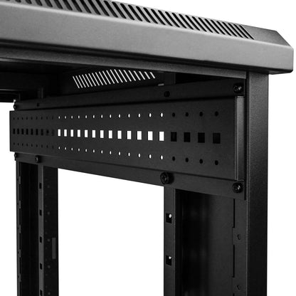 Armario rack 19' de pie 22U 800x800x1160 mm puerta perforada MobiRack DIY desmontado