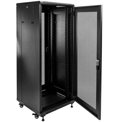 Armario rack 19' de pie 32U 600x600x1550 mm negro MobiRack