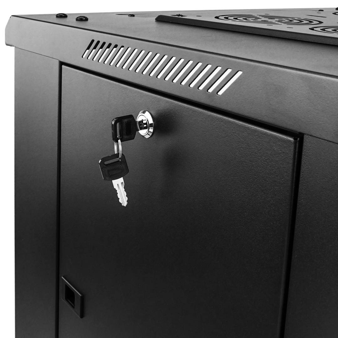 Armario rack 19' de pie 32U 600x600x1550 mm negro MobiRack