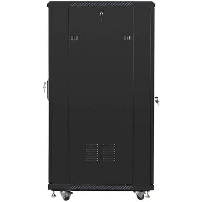 Armario Rack 19' de pie 27U F800 600x800x1381mm negro Lanberg