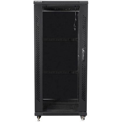 Armario Rack 19' de pie 27U F800 600x800x1381mm negro Lanberg